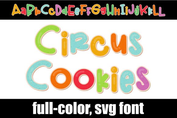 Circus Cookies: A Playful Font for Creative Projects