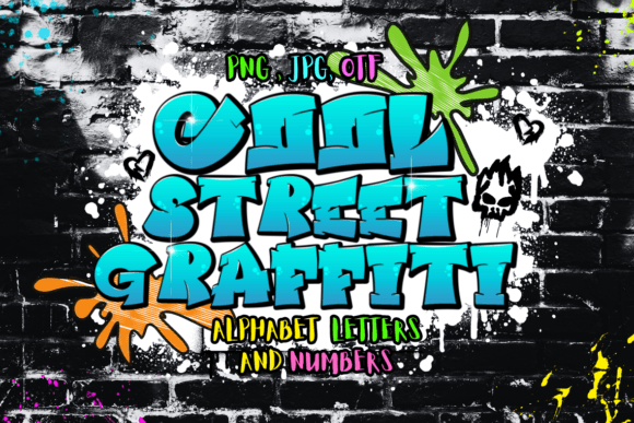 Cool Street Graffiti: The Urban Font for Dynamic Design