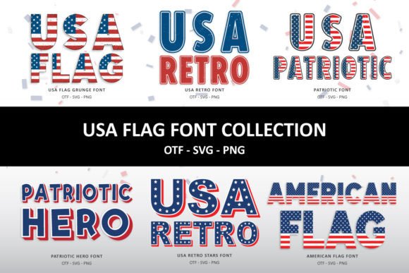 Elevate Your Design with the USA Flag Collection