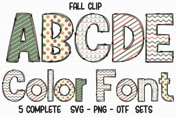 Fall Clip Font: Festive Typography for Autumn Design