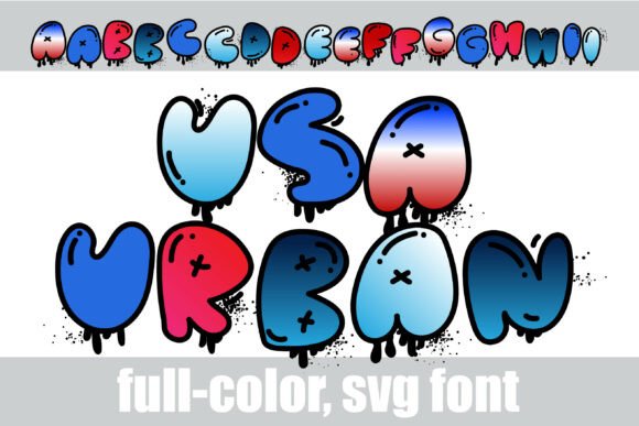 Inject Raw, Street-Smart Energy with USA Urban Art Typography