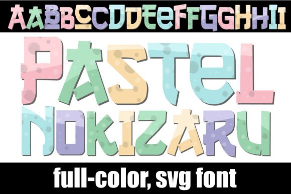 Pastel Nokizaru: Where Playful Geometry Meets Professional Design