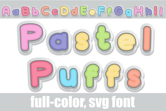 Pastel Puffs: A Guide to Whimsical Typography