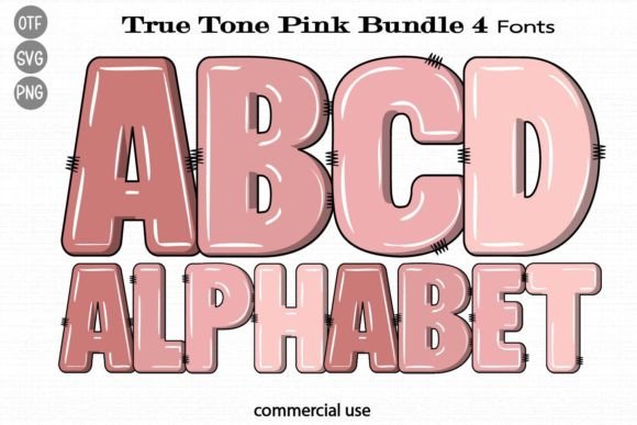 True Tone Pink: Elevate Your Visual Design with Bold Typography