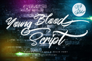 Young Blood Font: Unleash Edgy, Handwritten Creativity